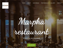 Tablet Screenshot of marpha.com.au